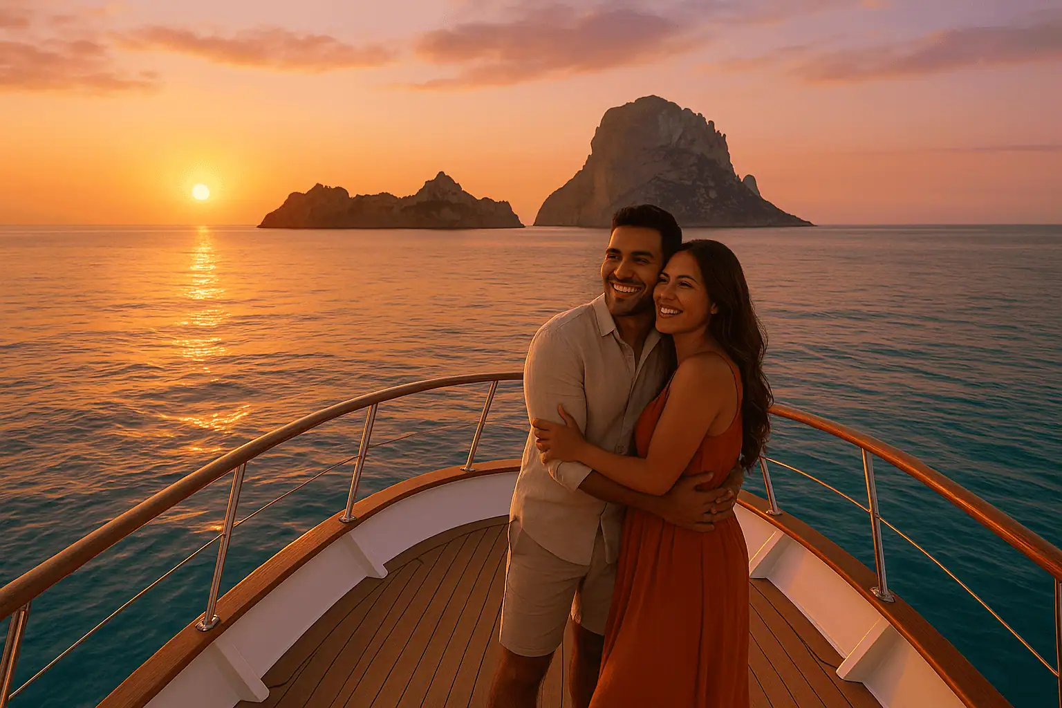 Discover Love at Sea: A Romantic Sunset Trip