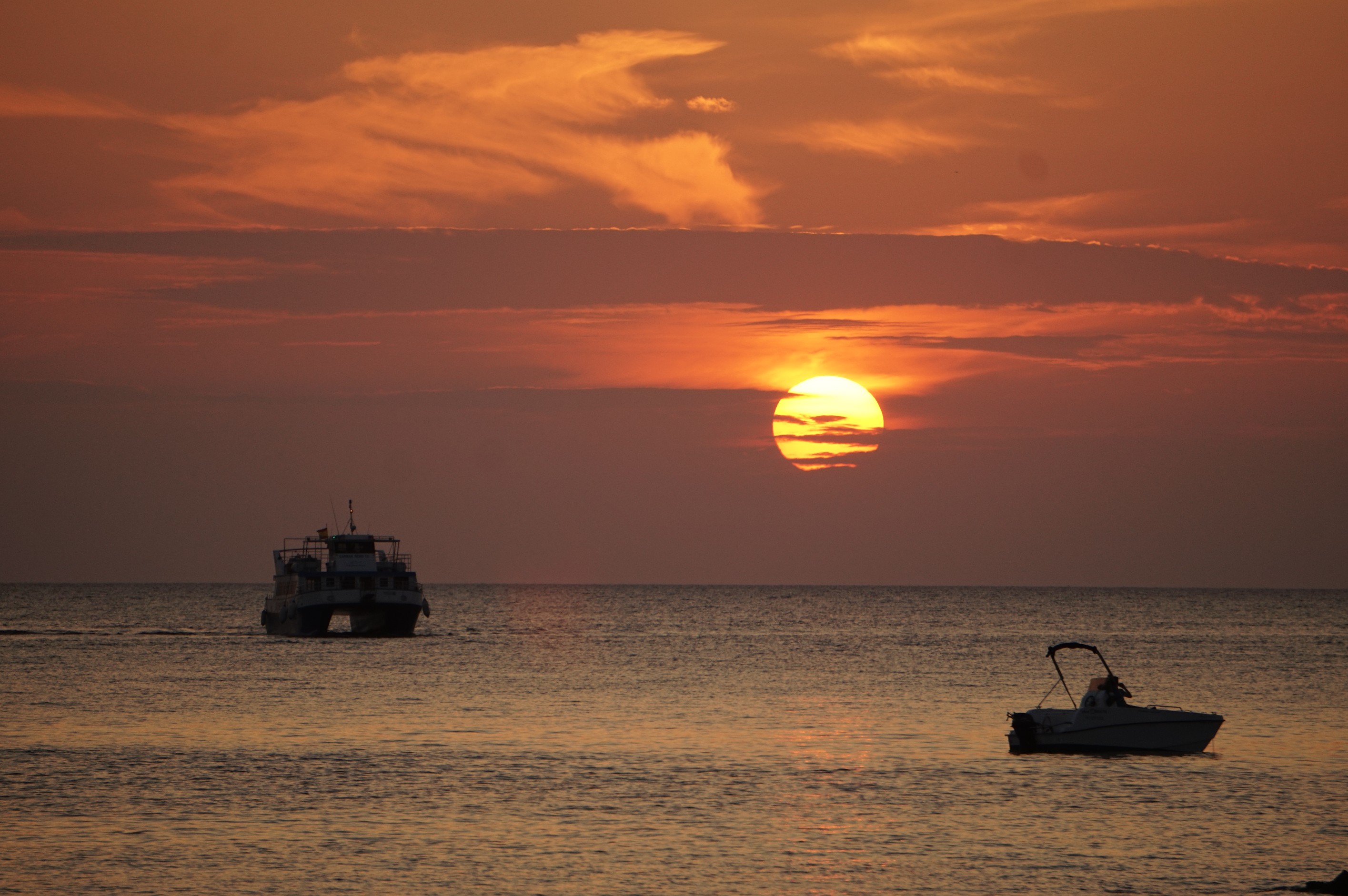 sunset boat trip san antonio ibiza